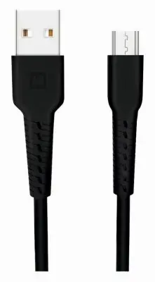 Swissten data transfer and charging cable | USB-A to Micro USB | 15W | 1m | black