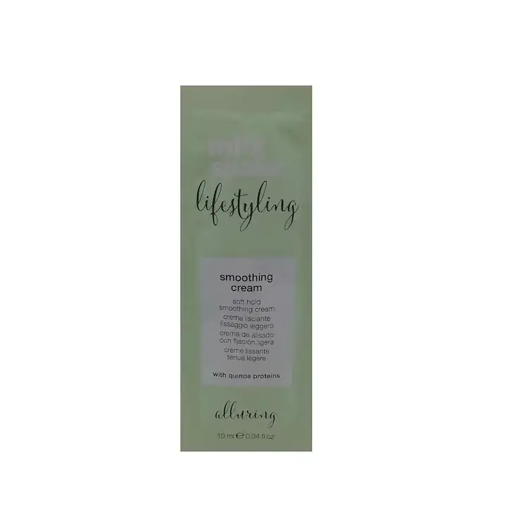 Milk Shake, Lifestyling Smoothing, Quinoa Proteins, Hair Styling Cream, Soft Hold, 10 ml *Sample