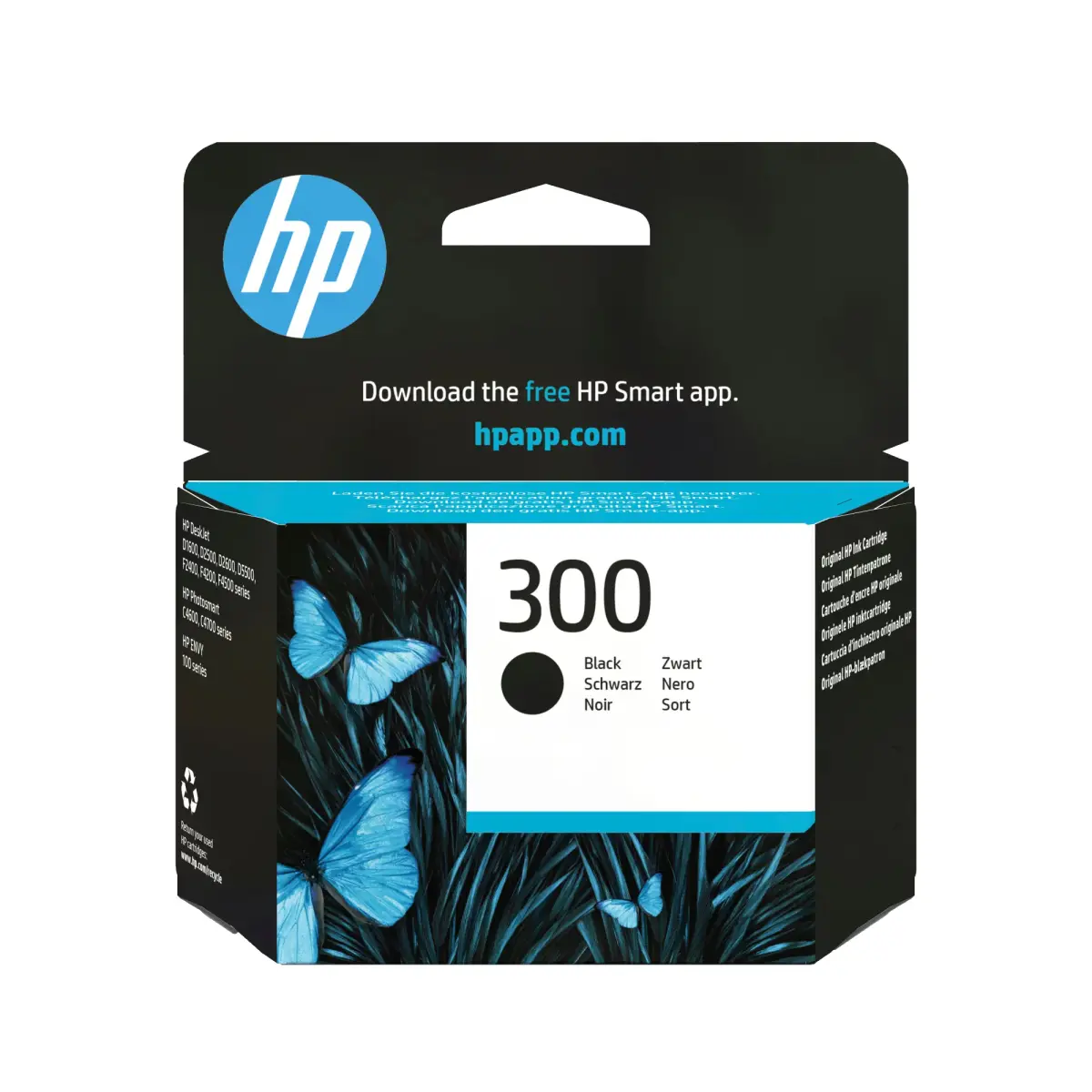 Tindikassett HP 300 CC640EE must