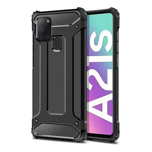 Armor phone case for Samsung Galaxy A21S black