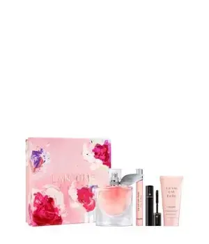 Lancôme La Vie Est Belle Gift Set 50ml EDP + 10ml EDP + 50ml Body Lotion + 2ml Black Hypnôse Mascara