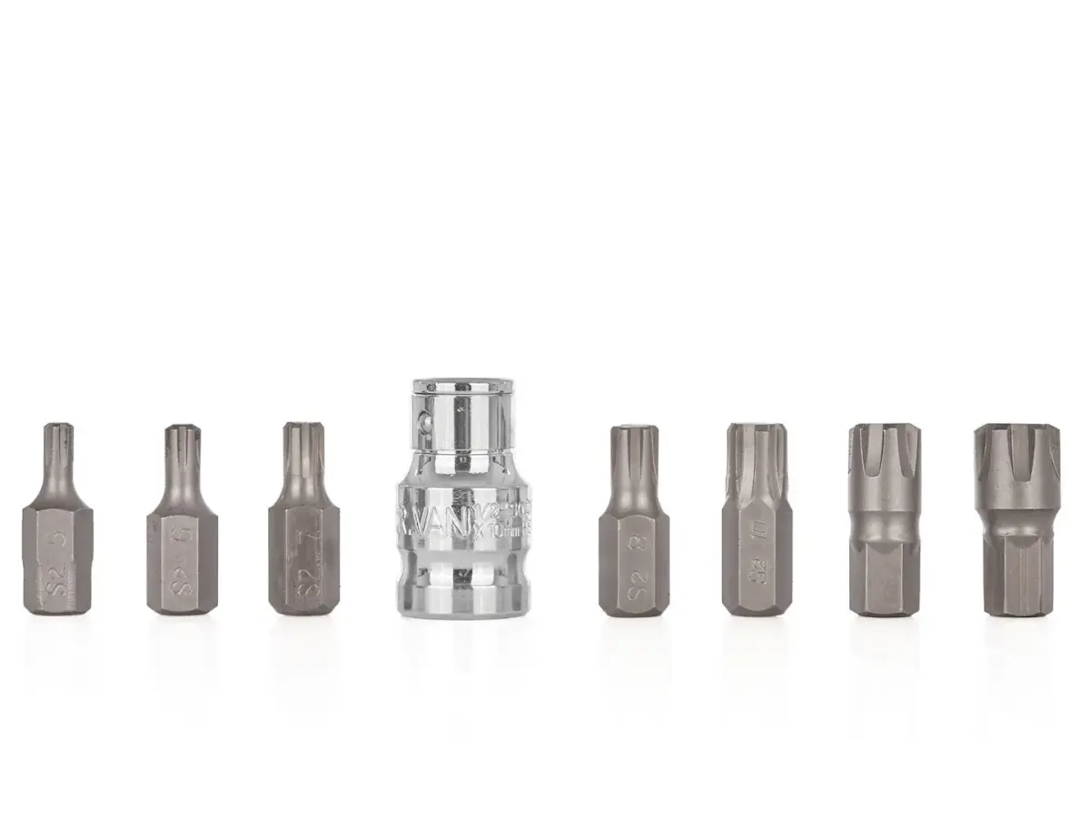 8-piece RIBE M5-M14 Screwdriver Bit Set