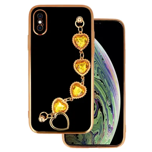 Trend чехол для телефона iPhone X | iPhone XS чёрный (дизайн 2)