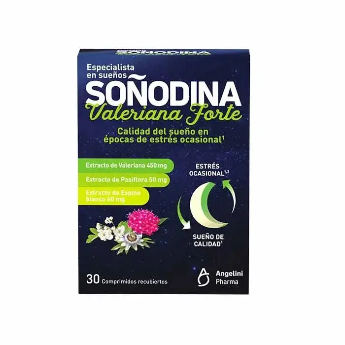 ANGELINI Soñodina Valerian Forte 30 Tablets