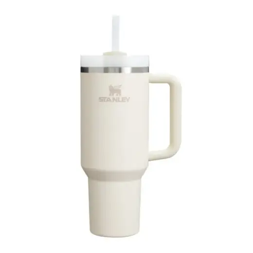 Termo puodelis su šiaudeliu The Quencher H2.O FlowState Tumbler 1,18 l, kreminės spalvos 2.0