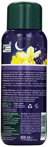 Kneipp Time To Dreaming shower gel 400 ml.