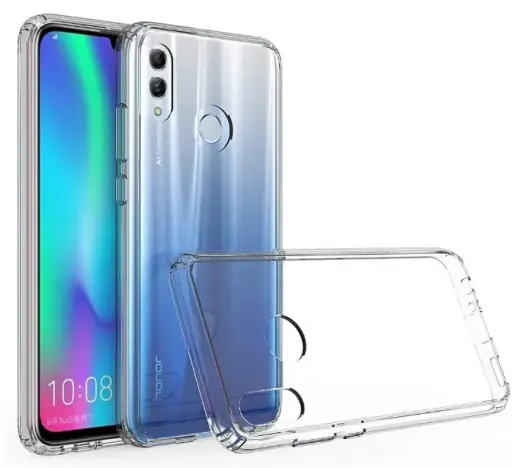 Fusion Ultra Back Case 2 mm Izturīgs Silikona Aizsargapvalks Priekš Huawei P Smart 2019 Caurspīdīgs
