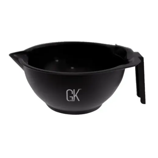 Global Keratin, Cream Colour, Plastic Colour Mixing Bowl, Black
