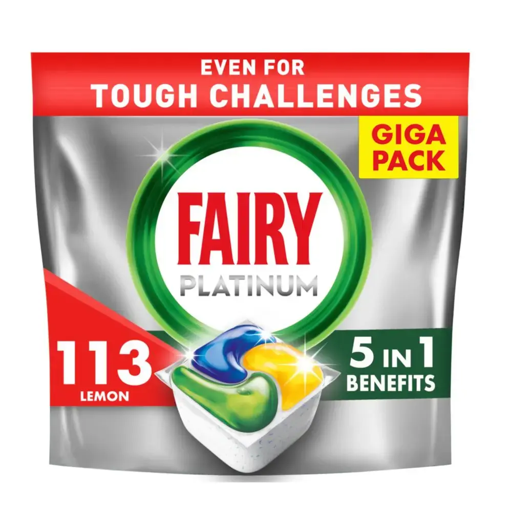 Trauku mazg.kapsulas FAIRY Platinum Lemon, 113gb