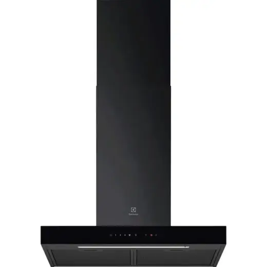 Electrolux tvaika nosūcējs, 60cm, melns