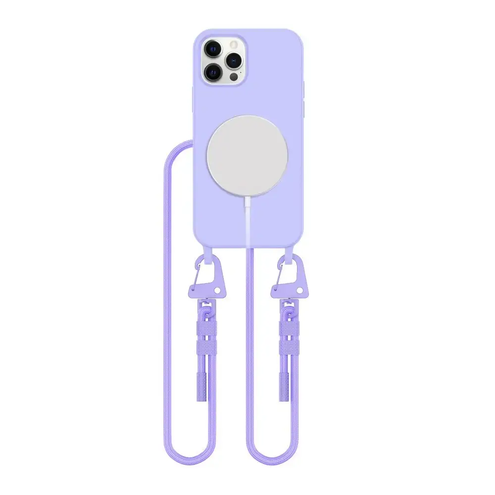 Tech-Protect MagNecklace MagSafe Case for iPhone 12 | 12 Pro - Lavender