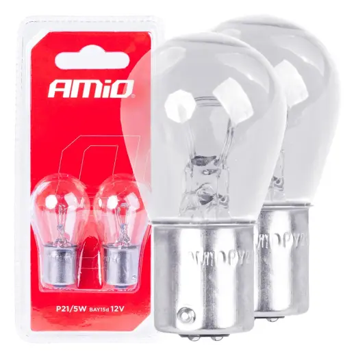 Halogen bulbs  P21/5W BAY15D 12V 2pcs blister