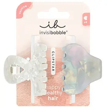 Invisibobble Clipstar M Pearly Frost 2