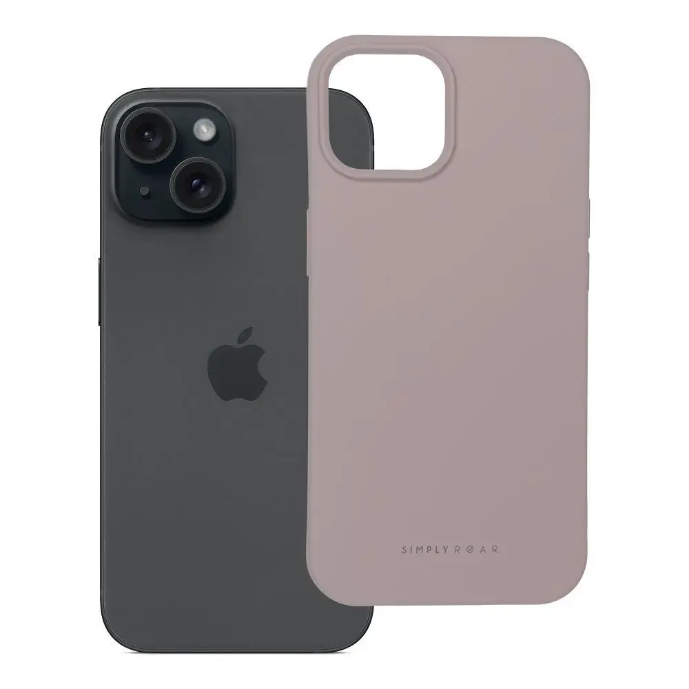 Roar Space maciņš telefonam iPhone 15 rozā