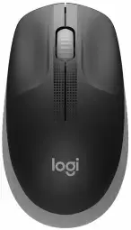 Logitech M190 bezvadu pele 1000 DPI Mid Grey