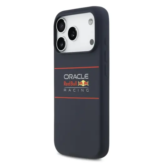 Red Bull Silicone Horizontal Logo MagSafe for iPhone 17 Pro Max Navy