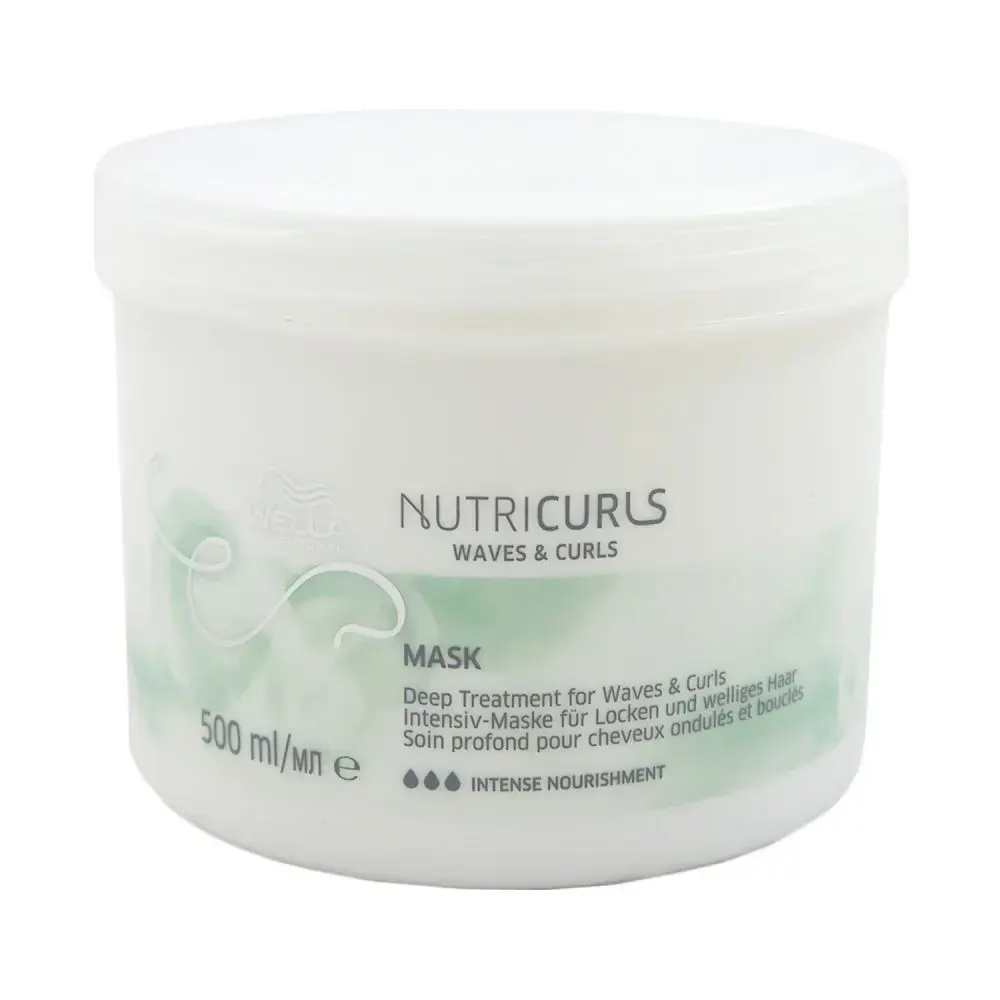 Mask Wella Nutricurls Anti Frizz Mask 500ml