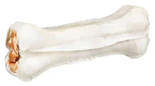 Gardums suņiem : Trixie Denta Fun chewing bones with duck filling, 10 cm, 2 gab|70 g.