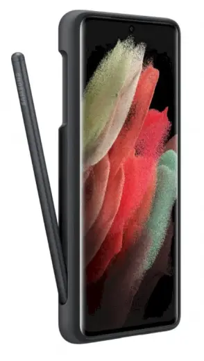 EF-PG99PTB Samsung Silicone Cover + Pen EF-PG99P for Galaxy S21 Ultra Black