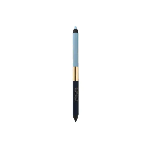 ESTEE LAUDER SMOKE & BRIGHTEN KAJAL EYELINER DUO MARINE/SKY BLUE