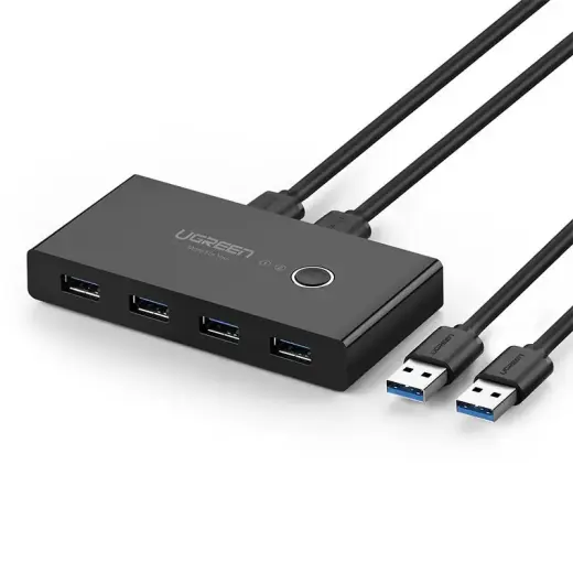 USB3.0 slēdža kārba (2 iekšā 4izvadi)