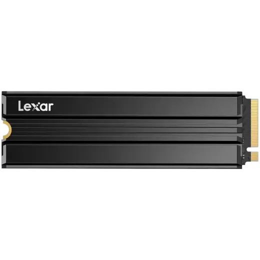 Lexar 4TB High Speed PCIe Gen 4X4 M.2 NVMe, up to 7400 MB/s read and 6500 MB/s write with Heatsink