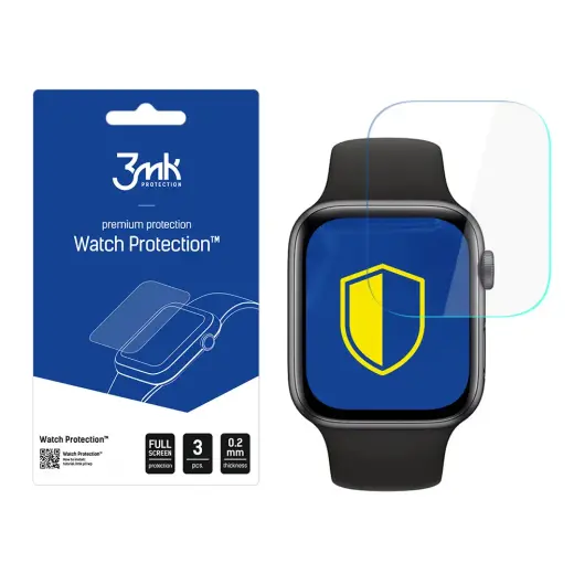 3Mk Hybrid Glass Glass Premium 9H aizsargstikls - plēve Apple Watch 44 mm 4 | 5 | 6 | SE 2020