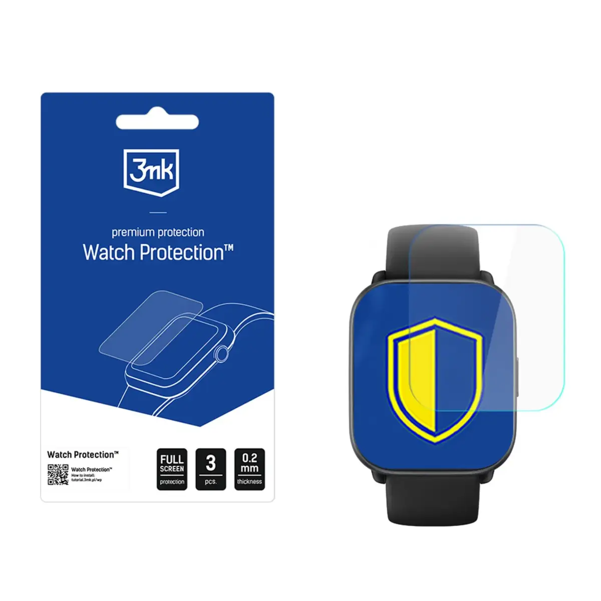 3mk Protection screen protector film for Amazfit Active