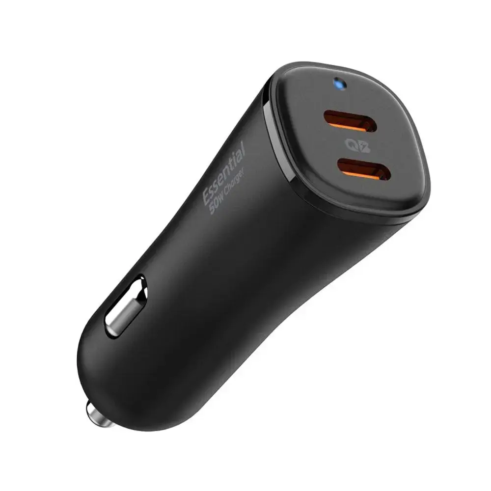 SPIGEN EV502 ARCSTATION ESSENTIAL AUTO LĀDĒTĀJS 50W MELNS
