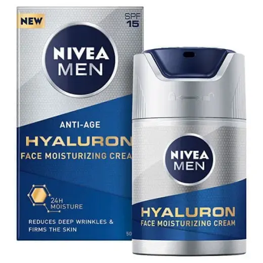 Nivea Hyaluron Man Moisturizing Cream Face SPF 15 - 50ml