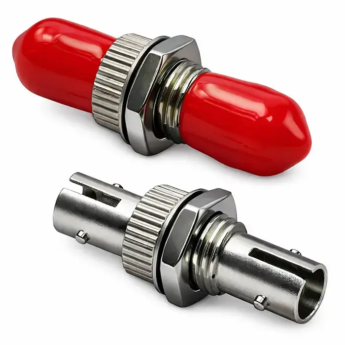 Qoltec ST/UPC fiber optic adapter |