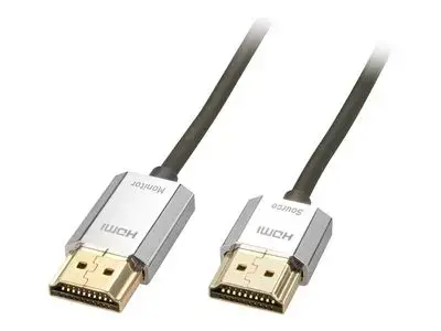 Lindy CROMO Slim High Speed HDMI Cable with Ethernet - HDMI cable with Ethernet - 4.5 m