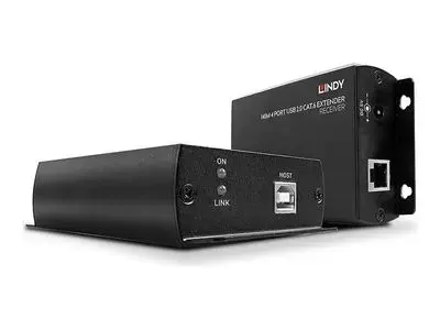 LINDY - transmitter and receiver - USB extender - USB 2.0