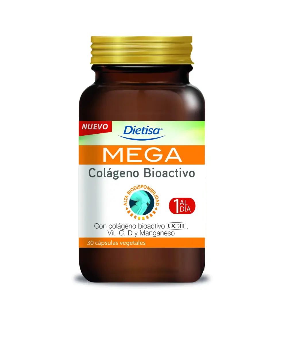 Dietisa Mega Colageno Bioactivo Uc-Ii 30 Vcaps