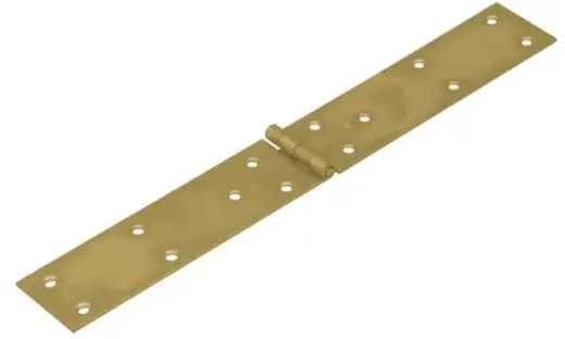 Construction hinge Z 300x45x1.5 mm steel, brass-plated