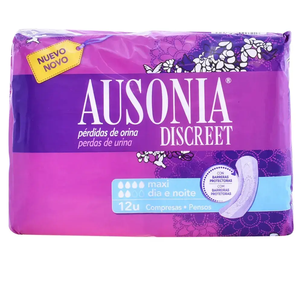 AUSONIA Discreet Maxi Sanitary Pads 12