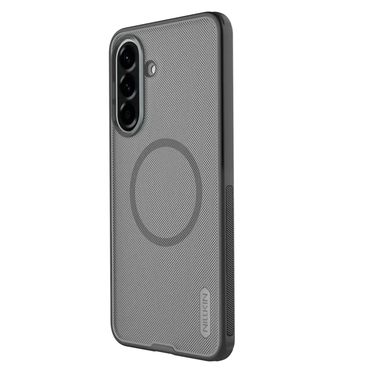 Nillkin Super Frosted PRO maciņš telefonam Samsung Galaxy A57 (A576) caurspīdīgs melns