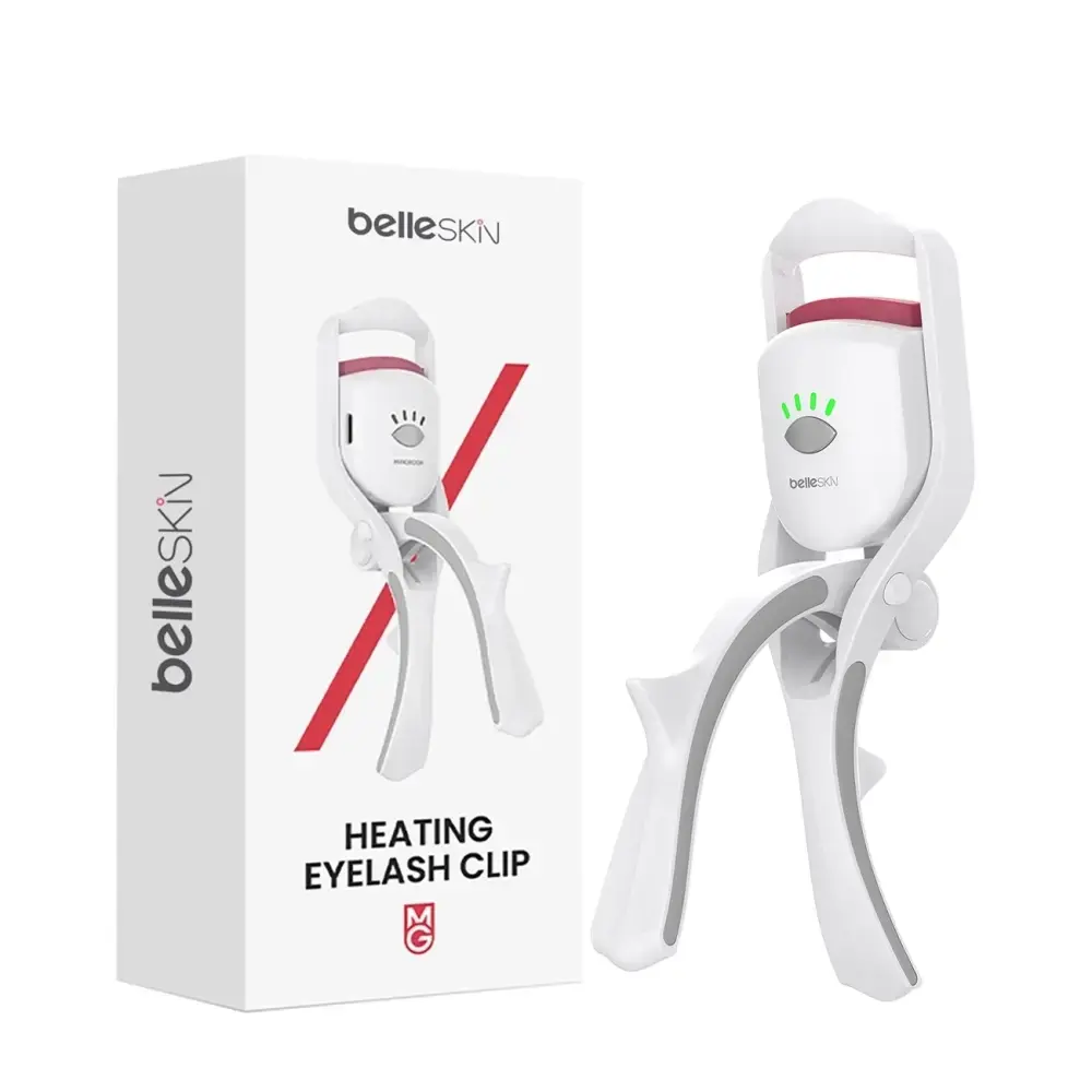 MAXGROOM Belleskin by BM2310 Heated Eyelash Curler - White