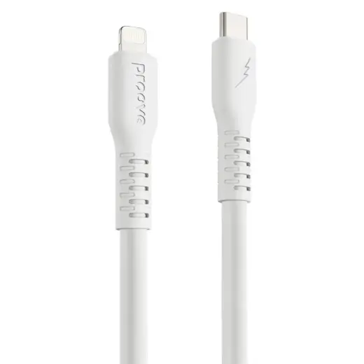 Proove Eternal data transfer and charging cable | USB-C to Lightning | 15W | 2m | white