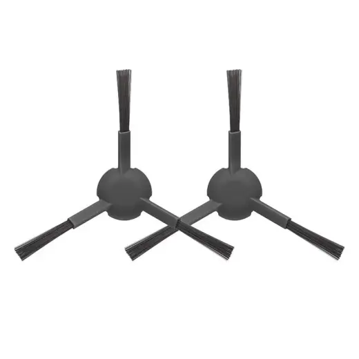 Side brush for Dreame L10s pro/D9 Plus (Black)/L20 Ultra/L30 ULtra/L10s pro Ultra/X30 Ultra/L30 Pro ULtra/L10s Pro Gen2/L10s Plus/X30 Master/L10s Ultra Gen2/E30 Ultra/L30s Ultra/L10s PLus SE/L40 Ultra AE/L40 Ultra CE/D20 Ultra/GoVac 500/L30 Ultra S