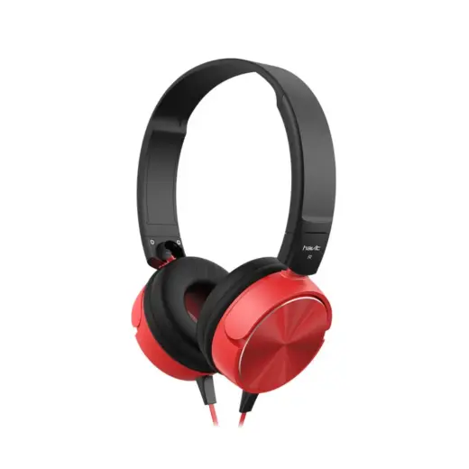 HAVIT wired headphones HV-H2178D on-ear red