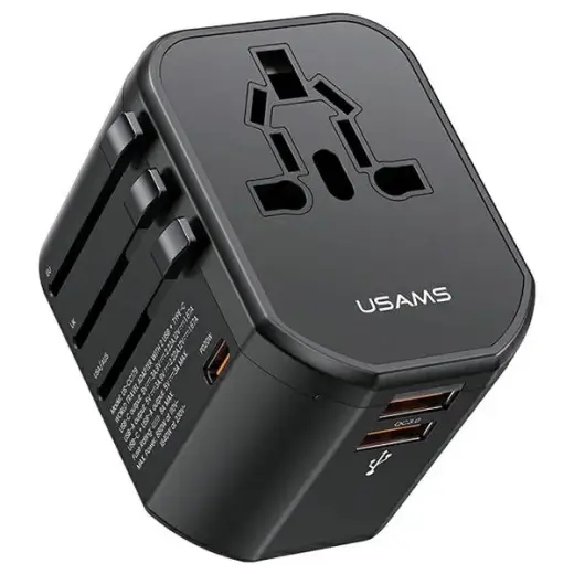USAMS T59 travel charger | 20W | USB-A | black