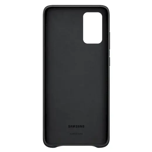 EF-VG985LBE Samsung Leather Cover for Galaxy S20+ Black
