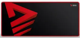 Peles paliktnis Savio Professional Gaming Mousepad Turbo Dynamic XXL Black