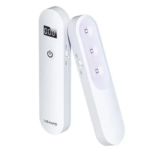 USAMS Mini UV-C Disinfecting Lamp Handheld Sterilizer white ZB159XDD01 (US-ZB159)