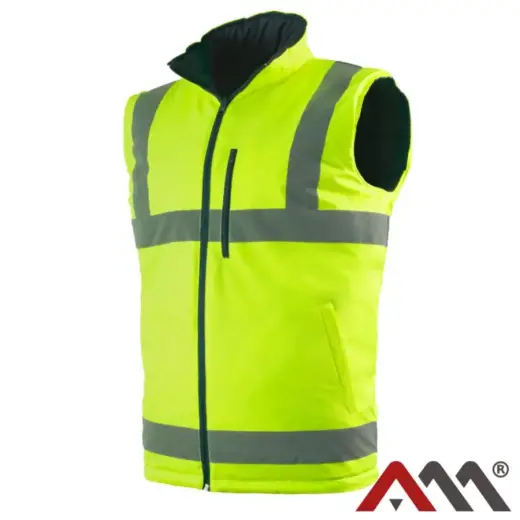 Darba veste divpusēja dzeltena/zila L
