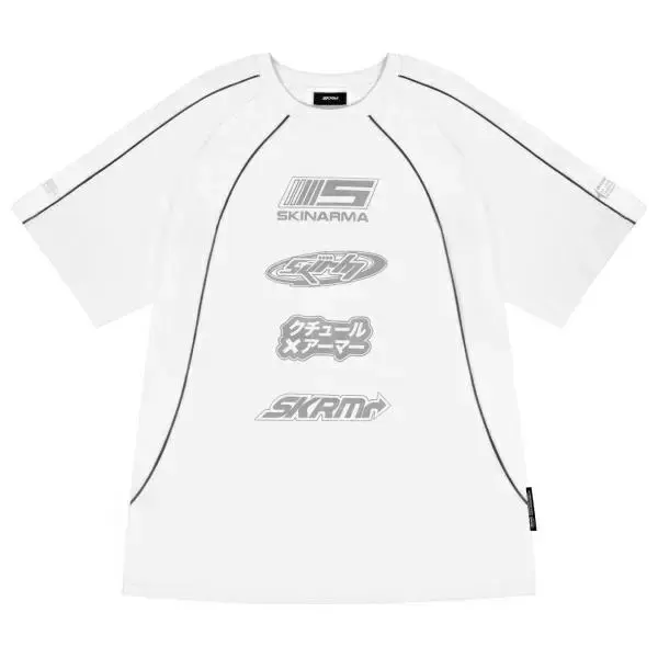 T-shirt Skinarma Delta M white