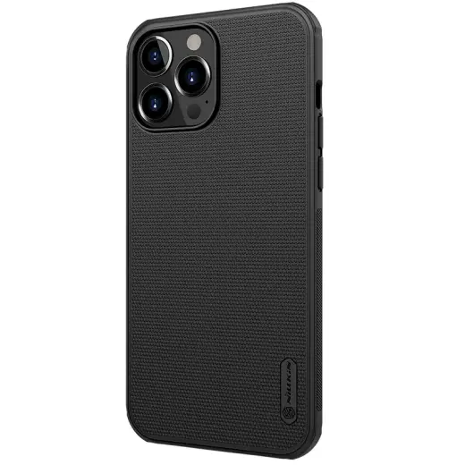 Nillkin Super Frosted PRO Back Cover for iPhone 13 Pro Black (Without Logo Cutout)