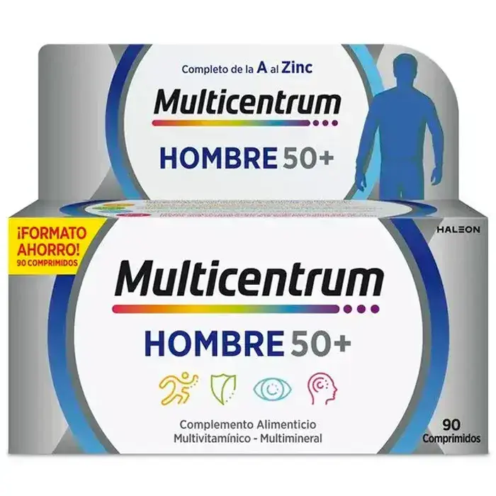 MULTICENTRUM Men 50+ 90 Tablets (8470001960795)