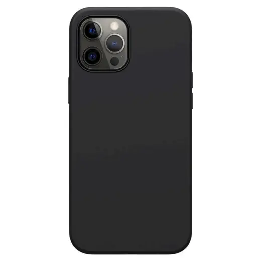 Fusion soft matte back case silicone for Apple iPhone 13 Pro black